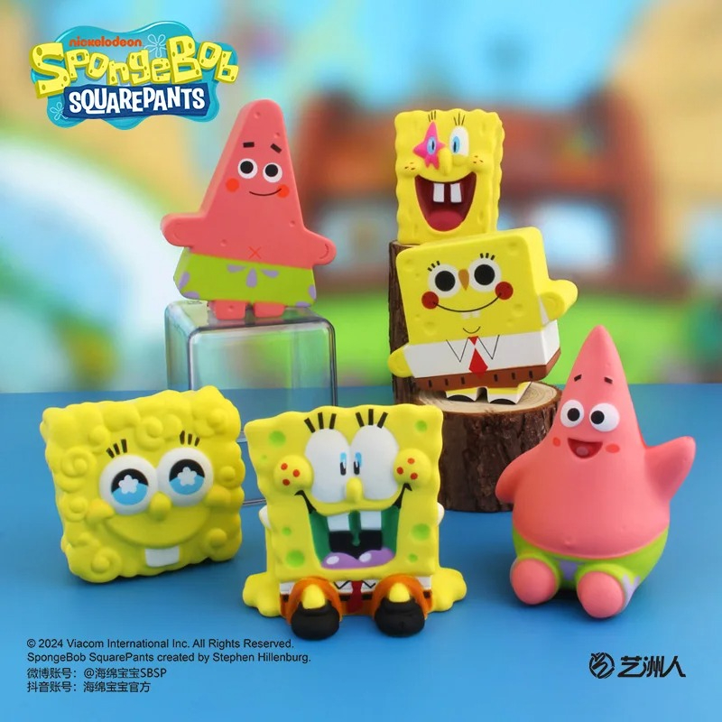 Anime Merchandise Box - Cartoon SpongeBob Squarepants Figure Slow Rising