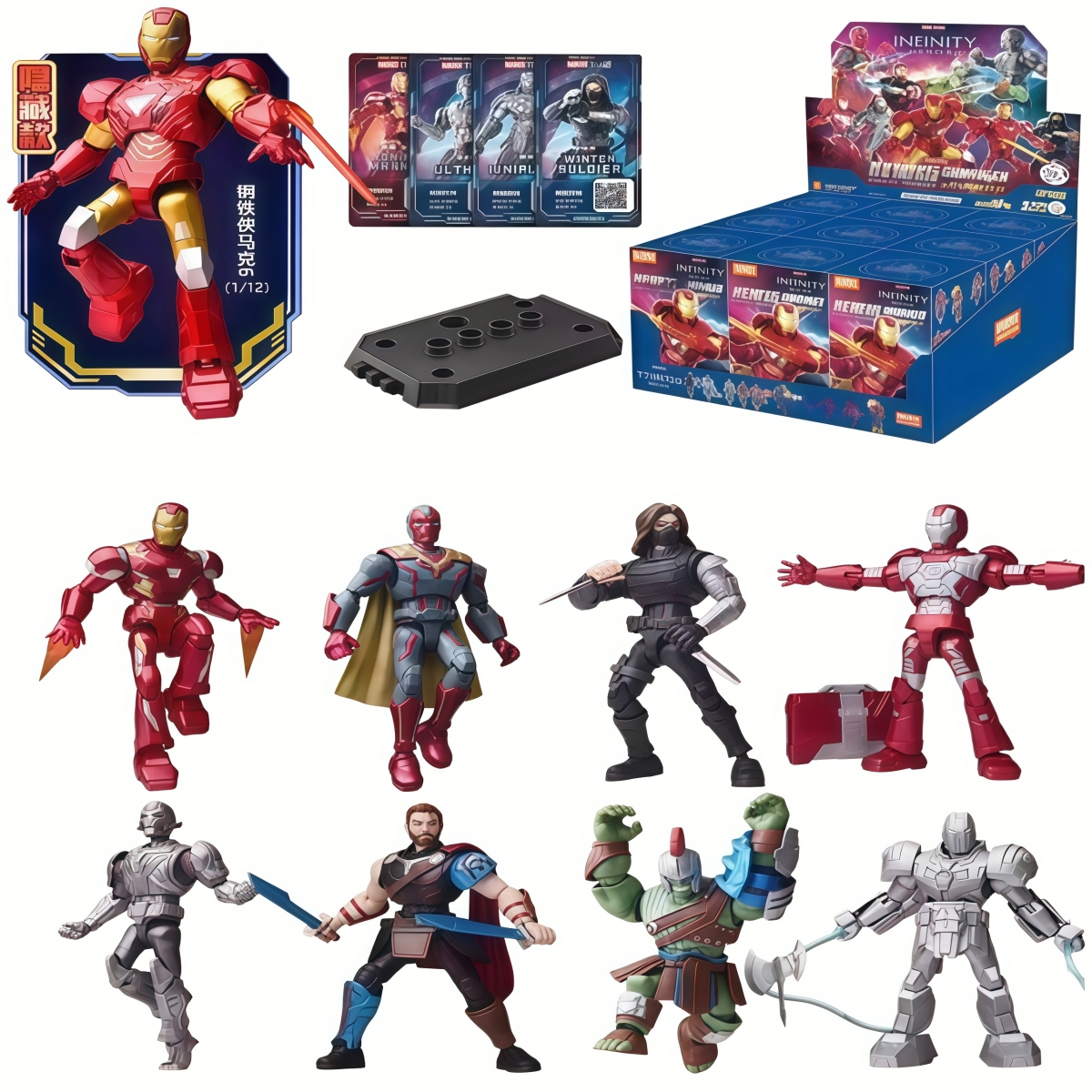 Anime Merchandise Box - Blokees Comic Superheroes Blind Box Thor