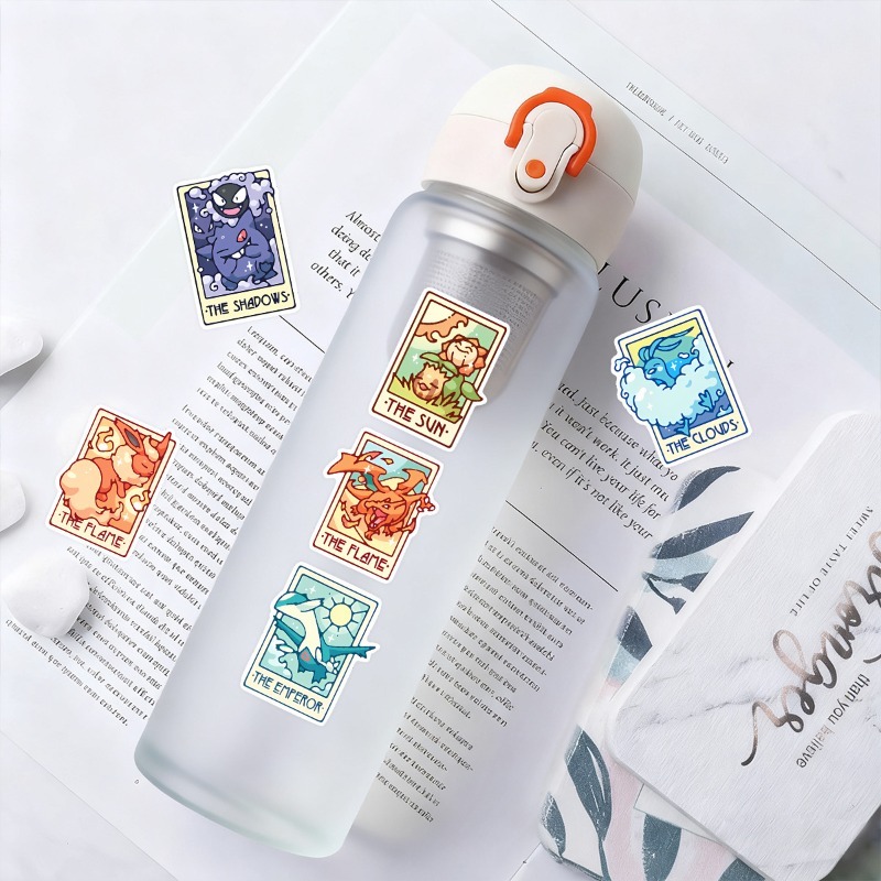 90Pcs/pack Pokemon Eevee Pikac – обзор и цена Sticker Sheet Set