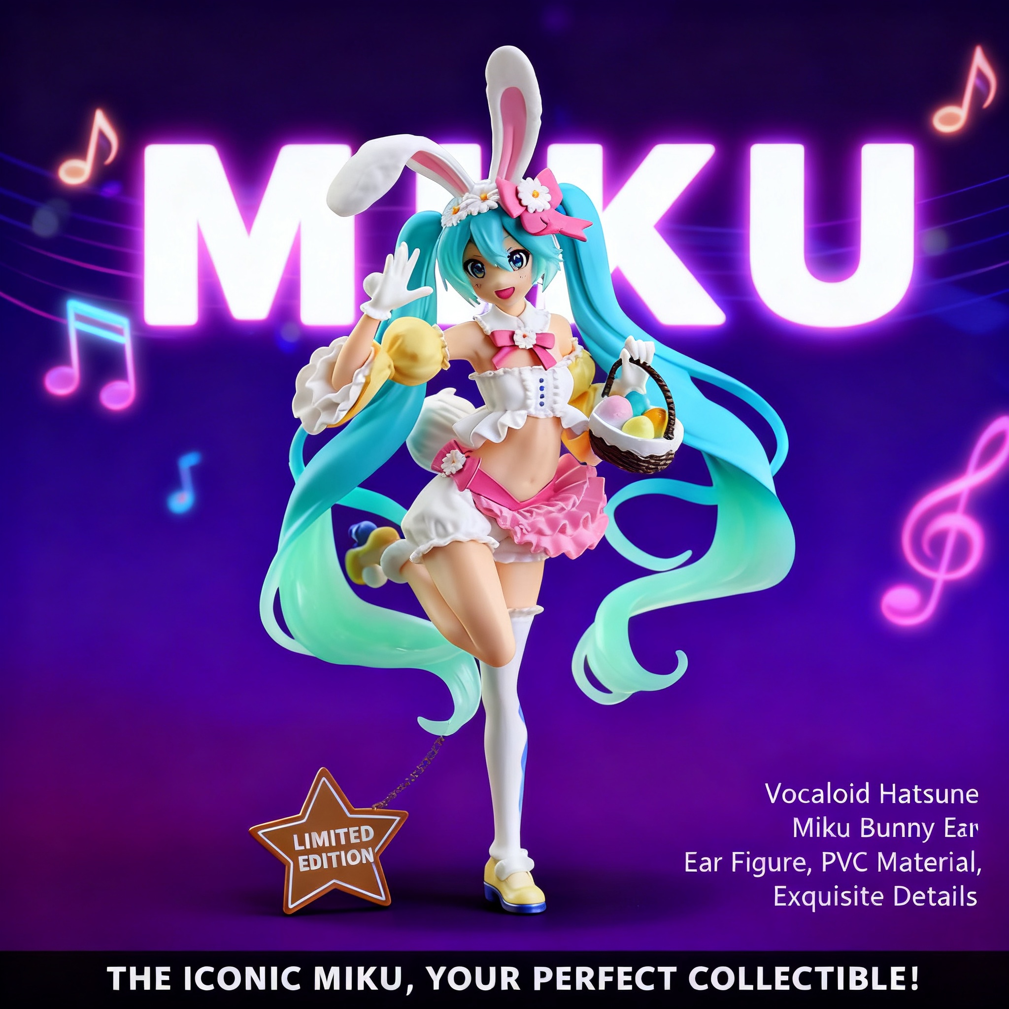 Hatsune Miku Figure Anime Doll – обзор и цена Cute Anime Merchandise