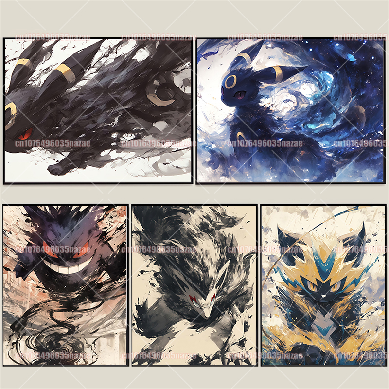 Anime Pokemon Canvas Painting  – обзор и цена Anime Poster Print