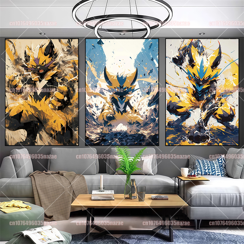 Anime Pokemon Canvas Painting  – обзор и цена Anime Poster Print
