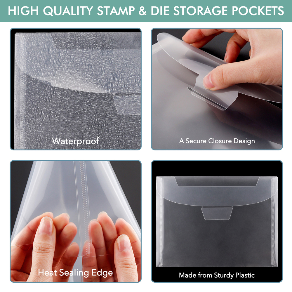 10 Pack Stamp and Die Storage  – обзор и цена Sticker Sheet Set