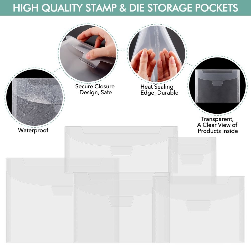 10 Pack Stamp and Die Storage  – обзор и цена Sticker Sheet Set