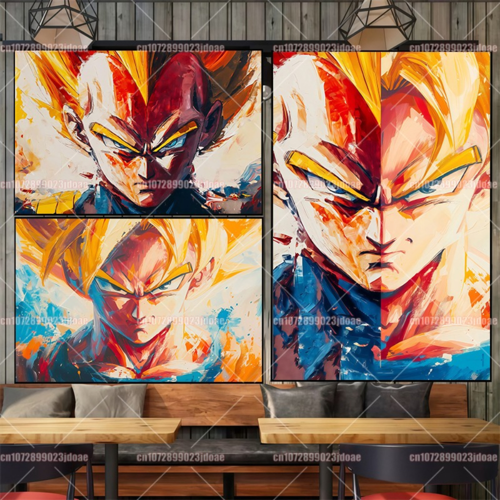 Dragon Ball Anime Wall Art - V – обзор и цена Anime Poster Print
