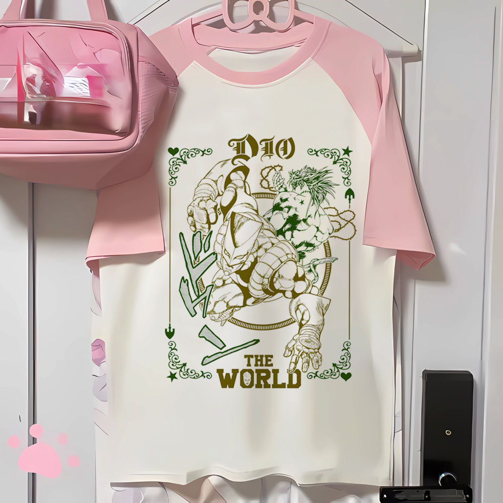 Jojo Bizarre Adventure shirt f – обзор и цена Jjk Anime Merchandise