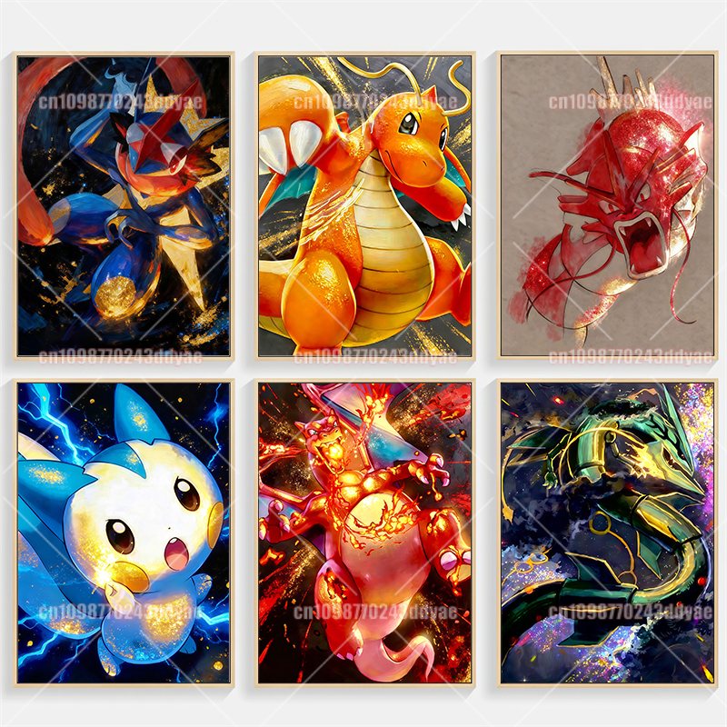 Classic Retro Pokemon Anime Co – обзор и цена Anime Poster Print