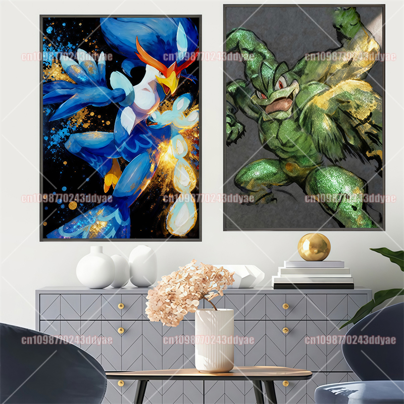 Classic Retro Pokemon Anime Co – обзор и цена Anime Poster Print