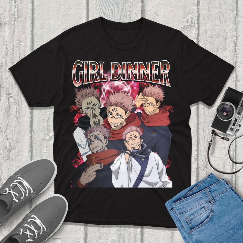Sukuna Jujutsu-Kaisen T-Shirt  – обзор и цена Anime Merchandise China