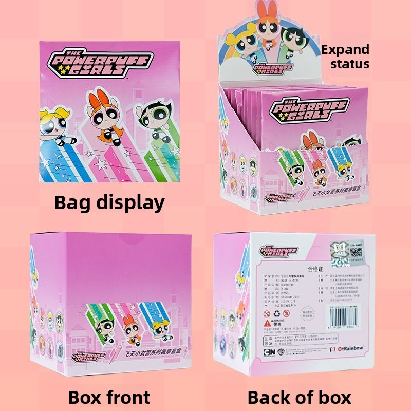 Full Box of Official Powerpuff – обзор и цена Anime Merchandise Box