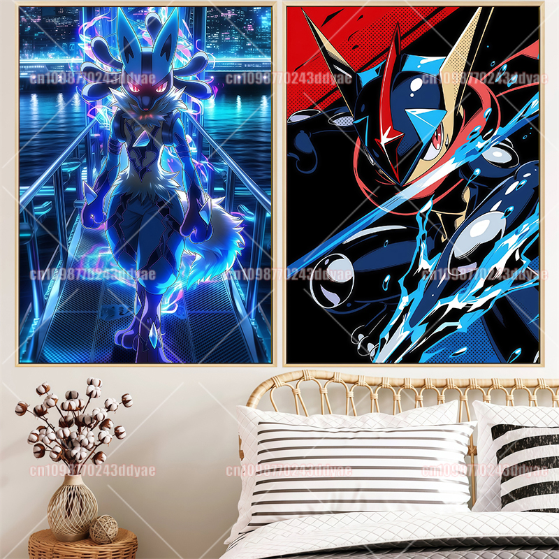 Anime Pokemon Canvas Painting  – обзор и цена Anime Poster Print