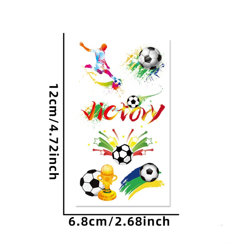 Set of 5/10 Sheets Sports Fan  – обзор и цена Sticker Sheet Set
