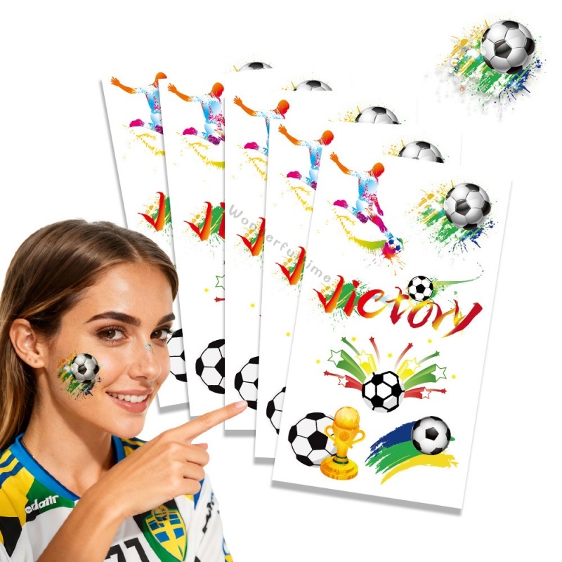 Set of 5/10 Sheets Sports Fan  – обзор и цена Sticker Sheet Set