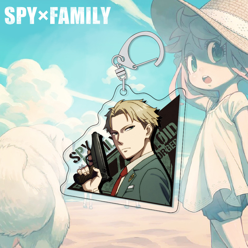 SPY×FAMILY Anya Keychain Acryl – обзор и цена Cute Anime Merchandise