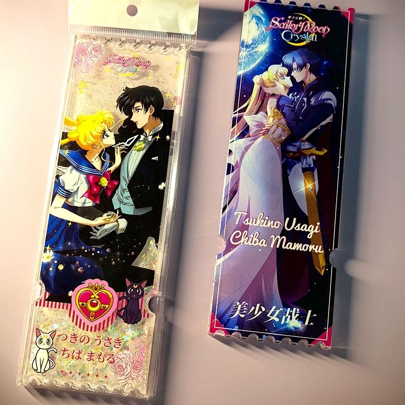 Sailor Moon-themed sand ticket – обзор и цена Cute Anime Merchandise