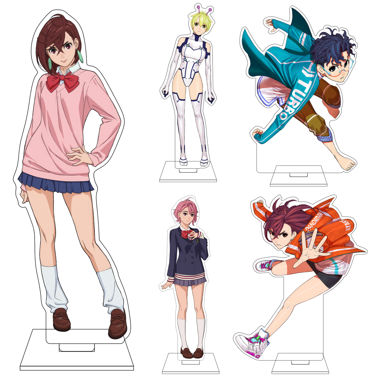 16CM Anime DAN DA DAN Cosplay  – обзор и цена Acrylic Stand Figure