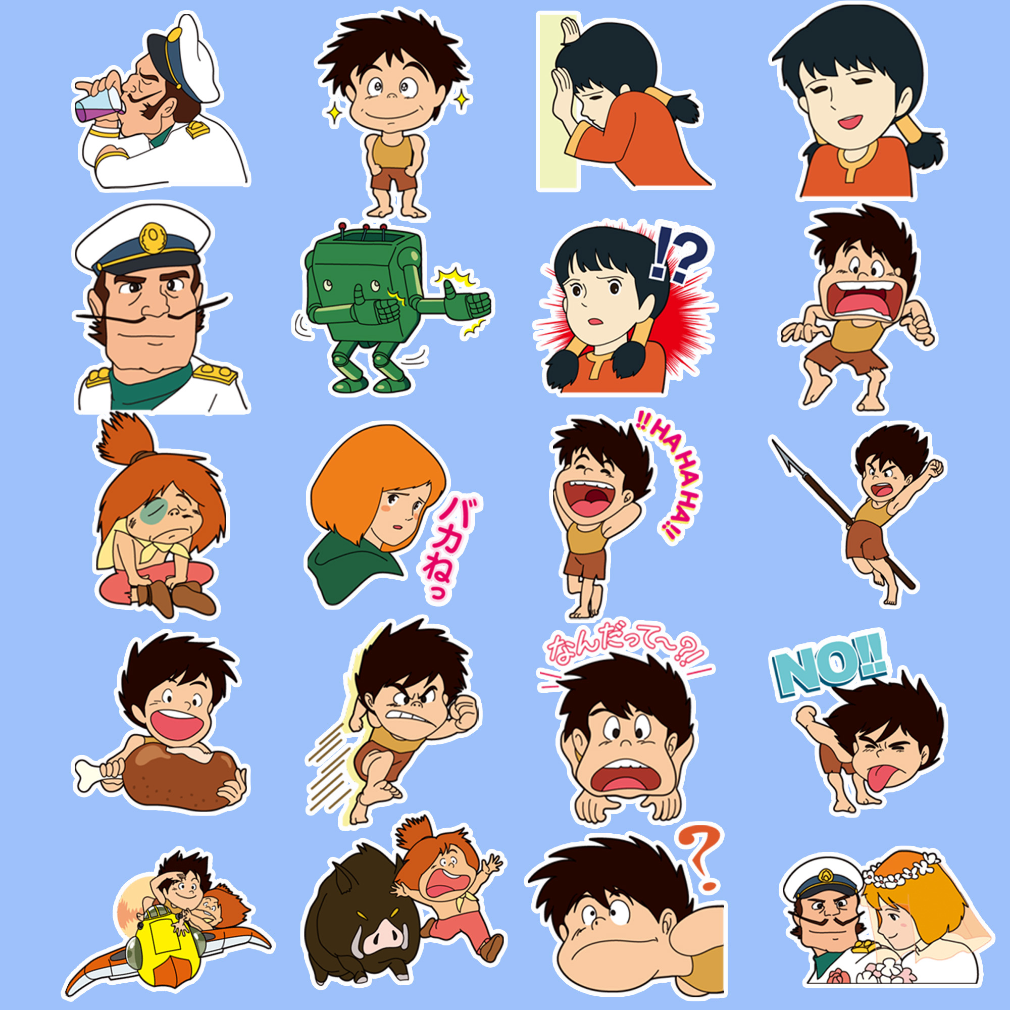 40 Pieces of Future Boy Conan  – обзор и цена Anime Merchandise Box