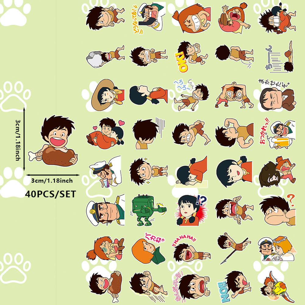 40 Pieces of Future Boy Conan  – обзор и цена Anime Merchandise Box