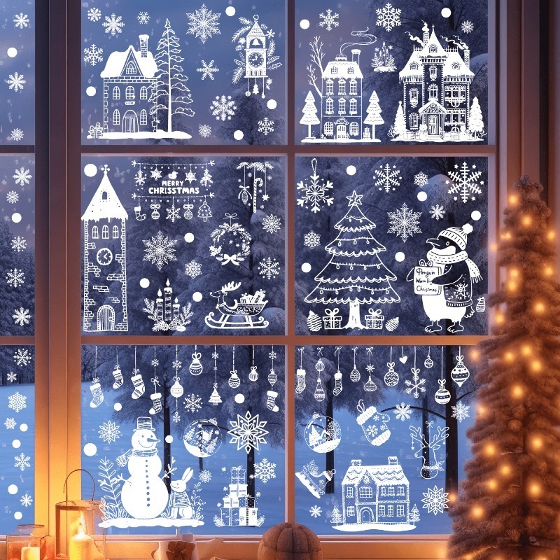 9 Sheets/set of New Christmas  – обзор и цена Sticker Sheet Set