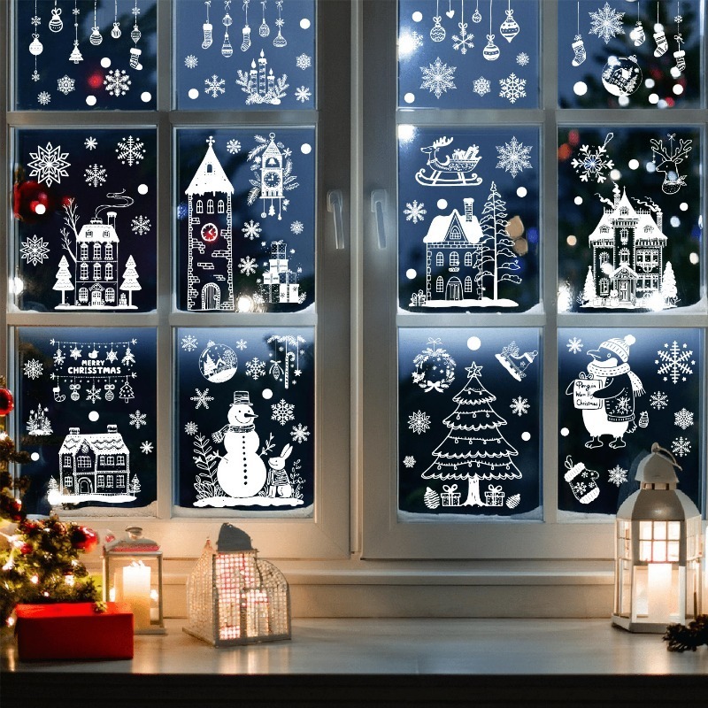 9 Sheets/set of New Christmas  – обзор и цена Sticker Sheet Set