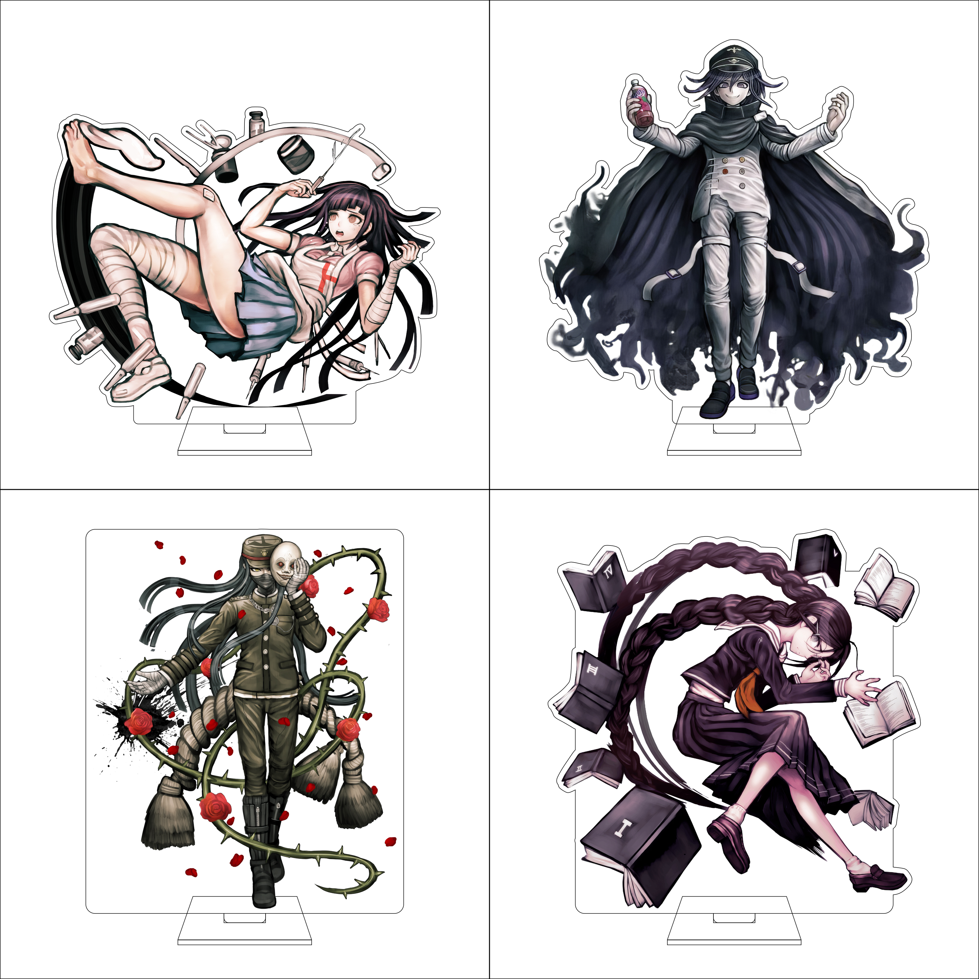 16CM Anime Danganronpa Cosplay – обзор и цена Acrylic Stand Figure