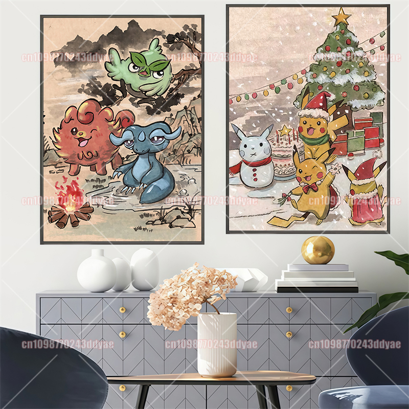 Classic Anime Pokemon Greninja – обзор и цена Anime Poster Print