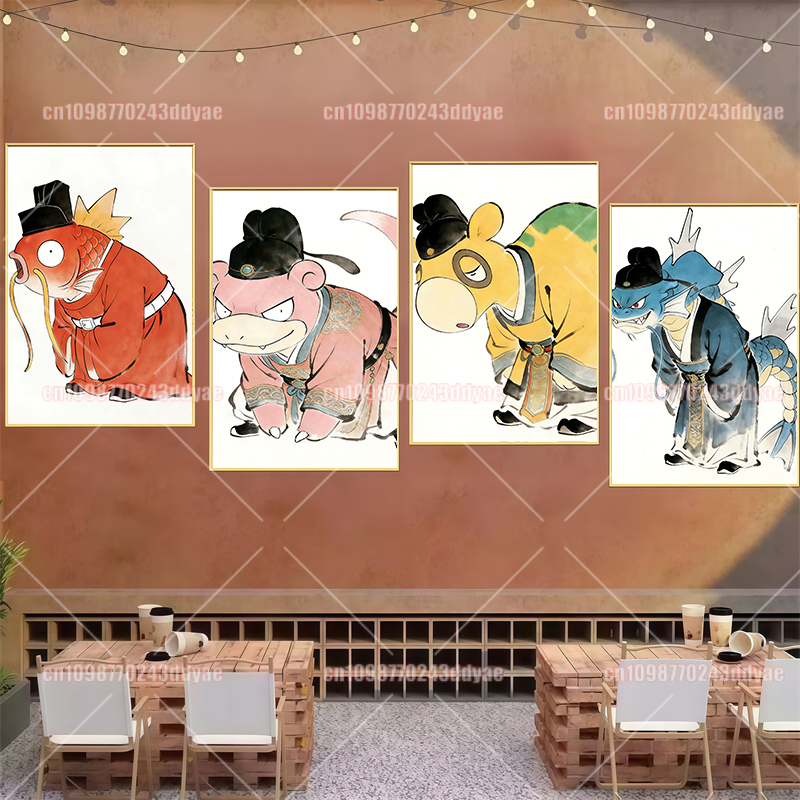 Pokemon Ink Antique Poster Gen – обзор и цена Anime Poster Print