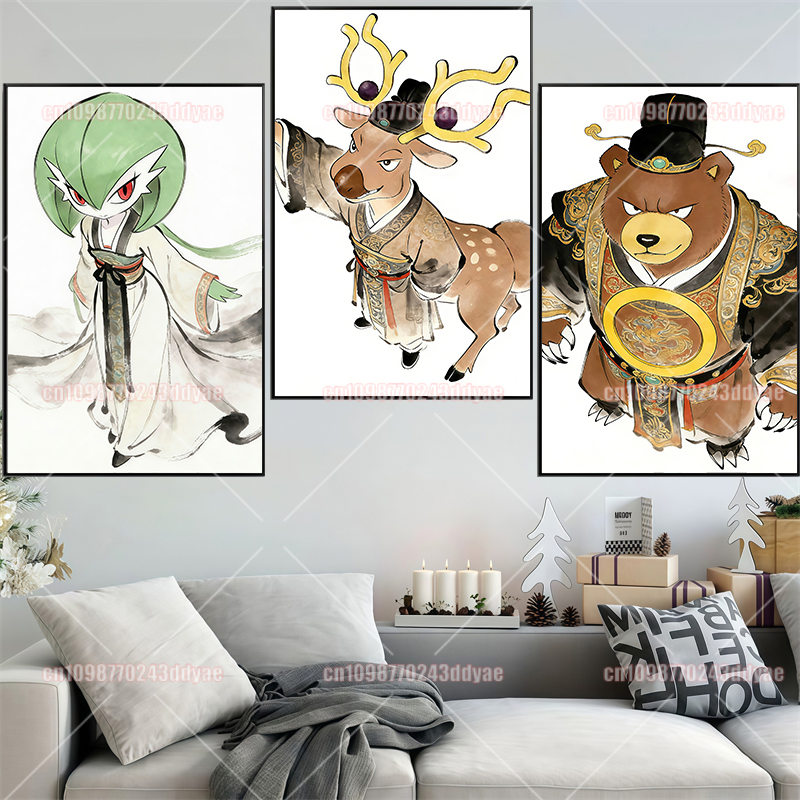 Pokemon Ink Antique Poster Gen – обзор и цена Anime Poster Print