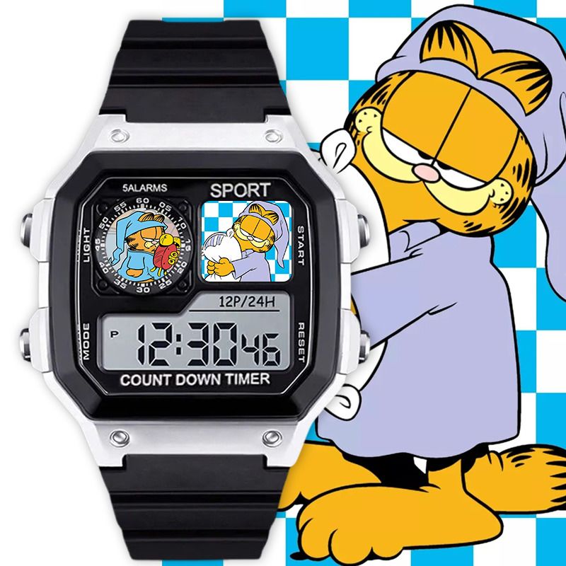 Garfield cartoon cute student  – обзор и цена Cute Anime Merchandise
