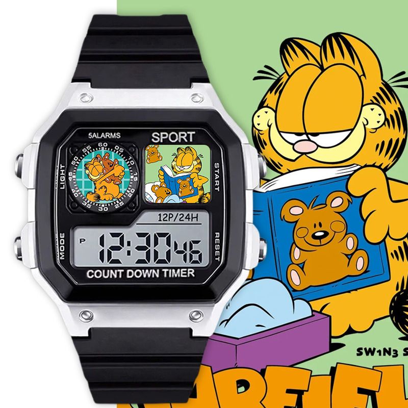 Garfield cartoon cute student  – обзор и цена Cute Anime Merchandise