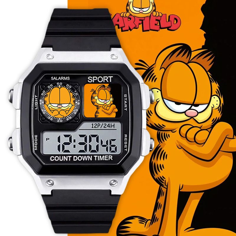 Garfield cartoon cute student  – обзор и цена Cute Anime Merchandise