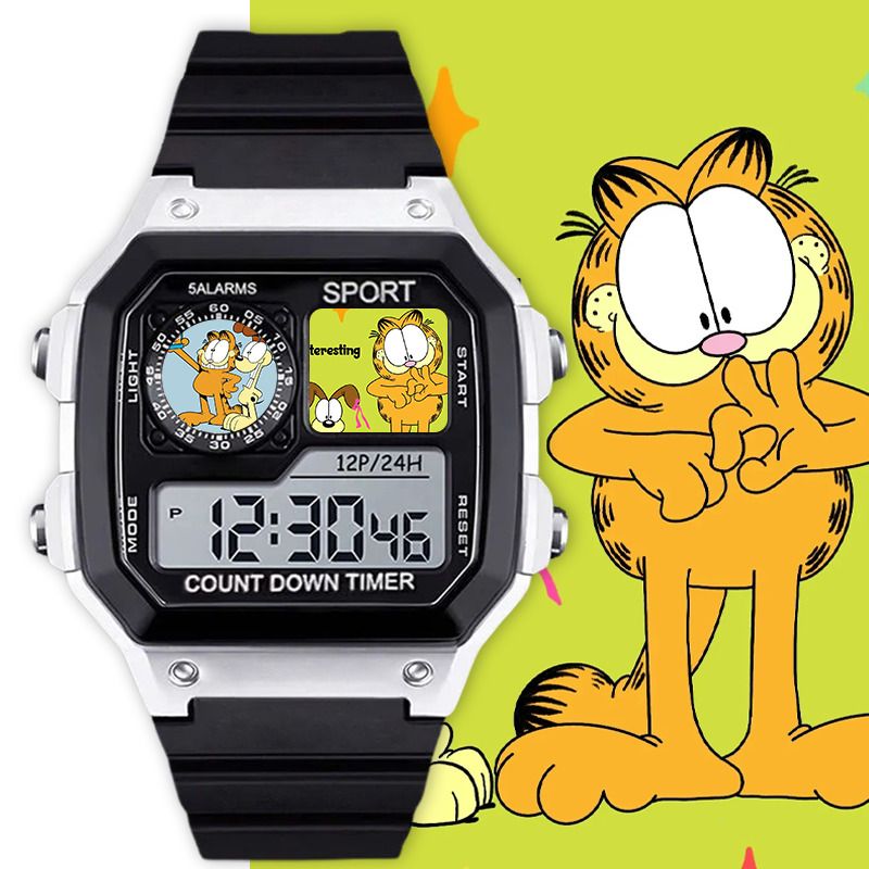 Garfield cartoon cute student  – обзор и цена Cute Anime Merchandise