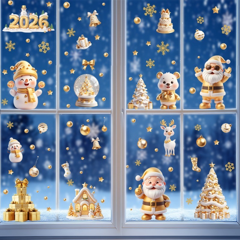 6 Sheets Set with Christmas Ba – обзор и цена Sticker Sheet Set