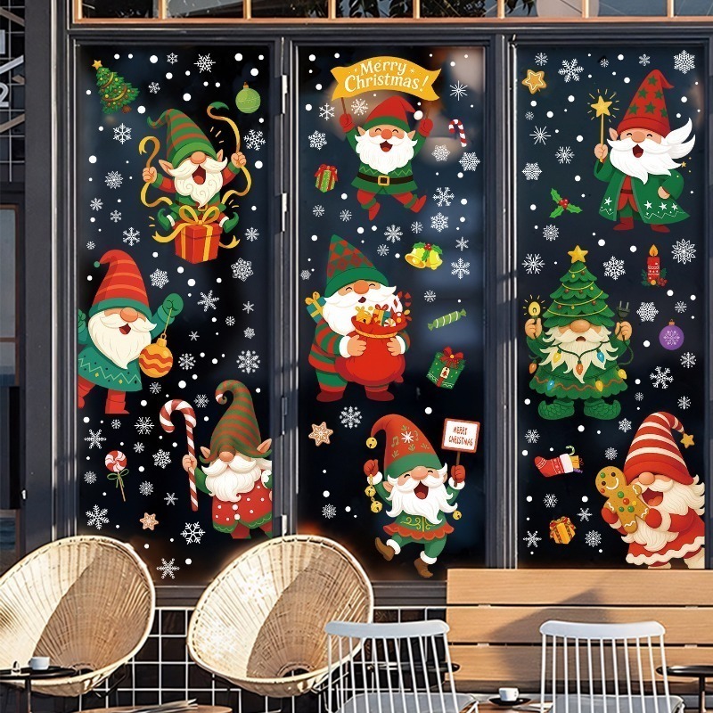 9 sheets/set of Santa Claus el – обзор и цена Sticker Sheet Set