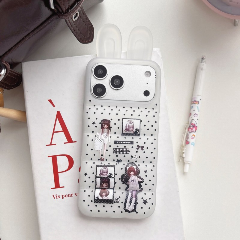 Japanese Y2K Cute Bunny Ear Ph – обзор и цена Phone Case Anime
